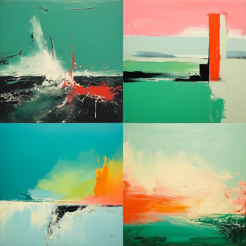 Raoul De Keyser style, Midjourney V5.2, render 1 of 4