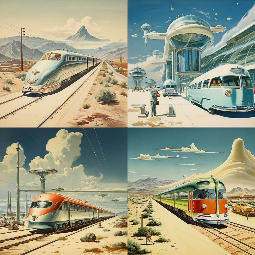 Raymond Loewy style, Midjourney V5.2, render 1 of 4