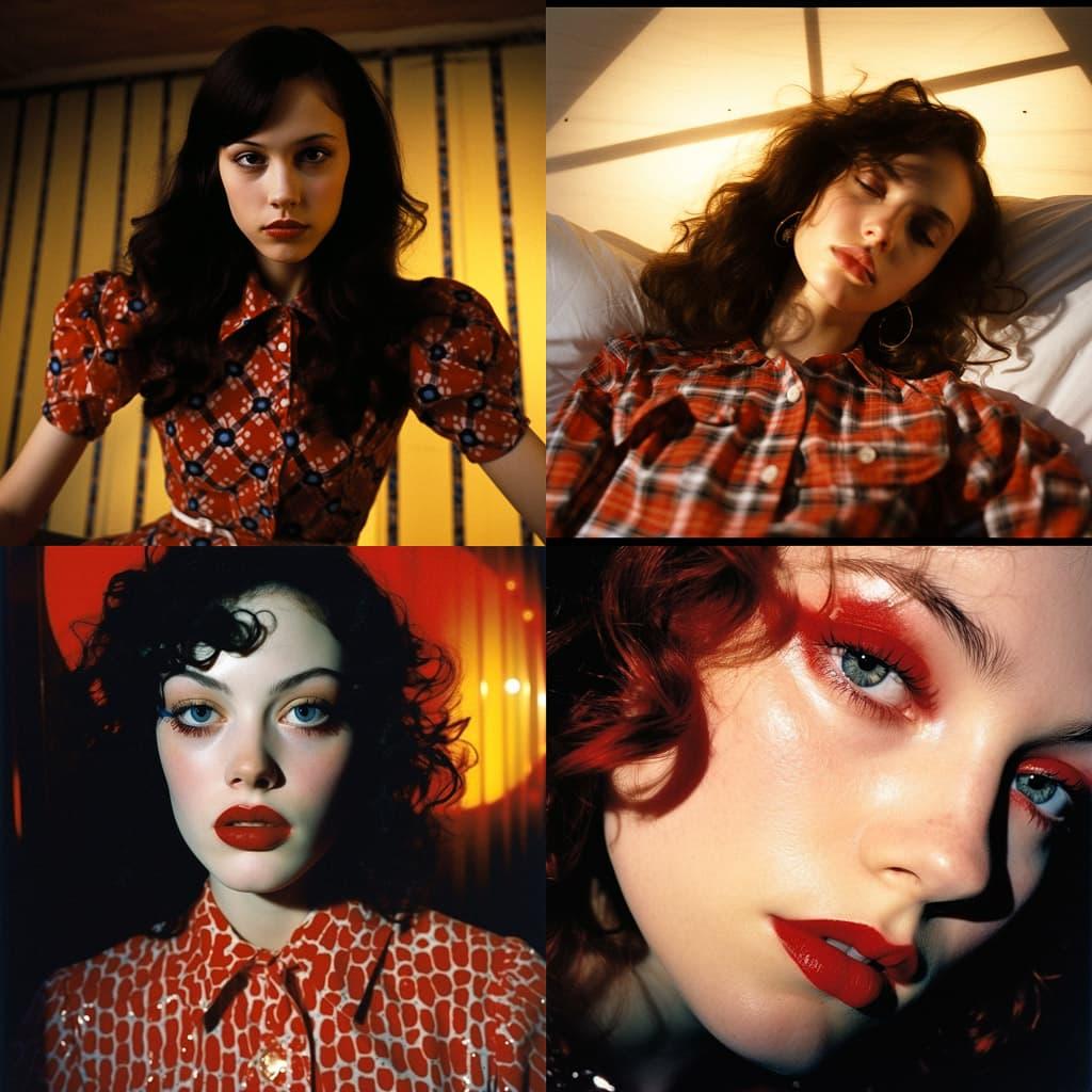 Richard Kern style, Midjourney V5.2, render 1 of 4