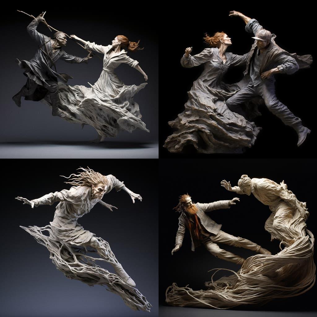 Richard MacDonald style, Midjourney V5.2, render 1 of 4