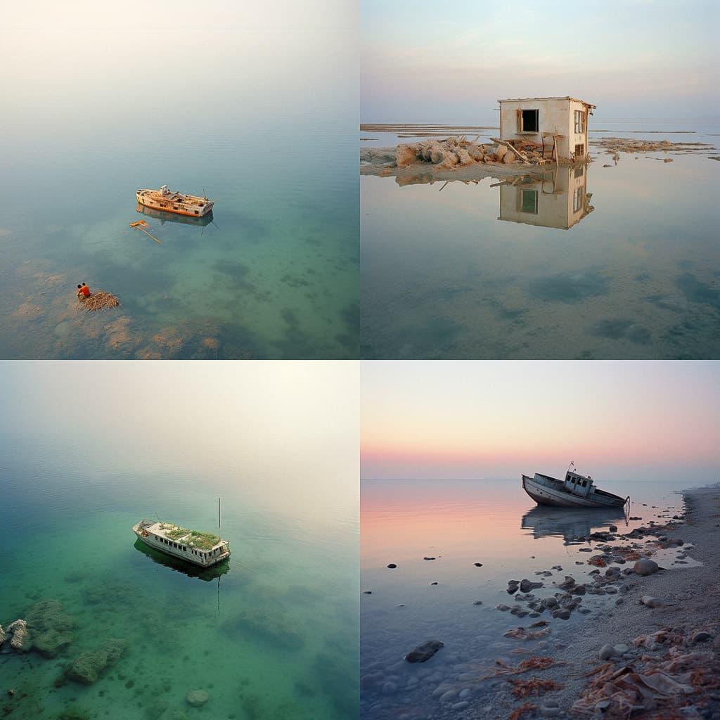 Richard Misrach style, Midjourney V5.2, render 1 of 4