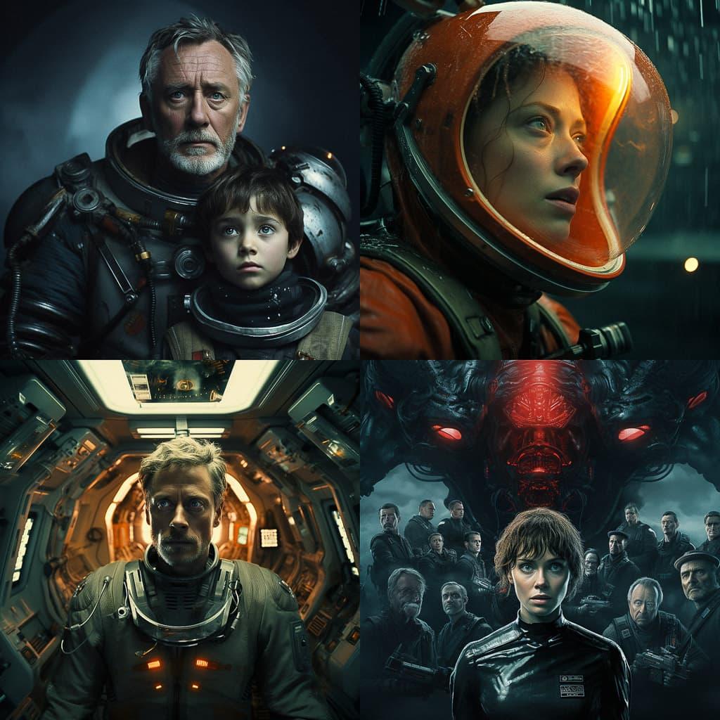 Ridley Scott style, Midjourney V5.2, render 1 of 4
