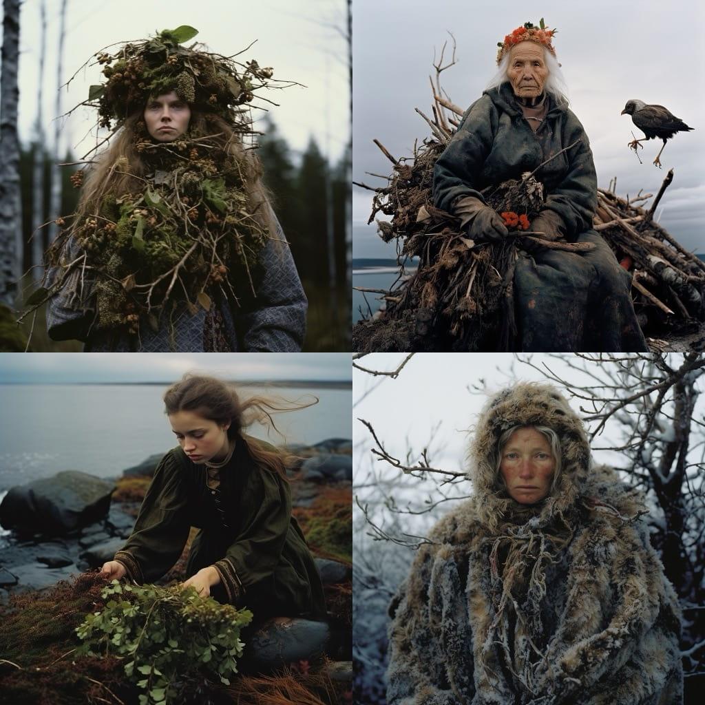 Riitta Ikonen style, Midjourney V5.2, render 1 of 4