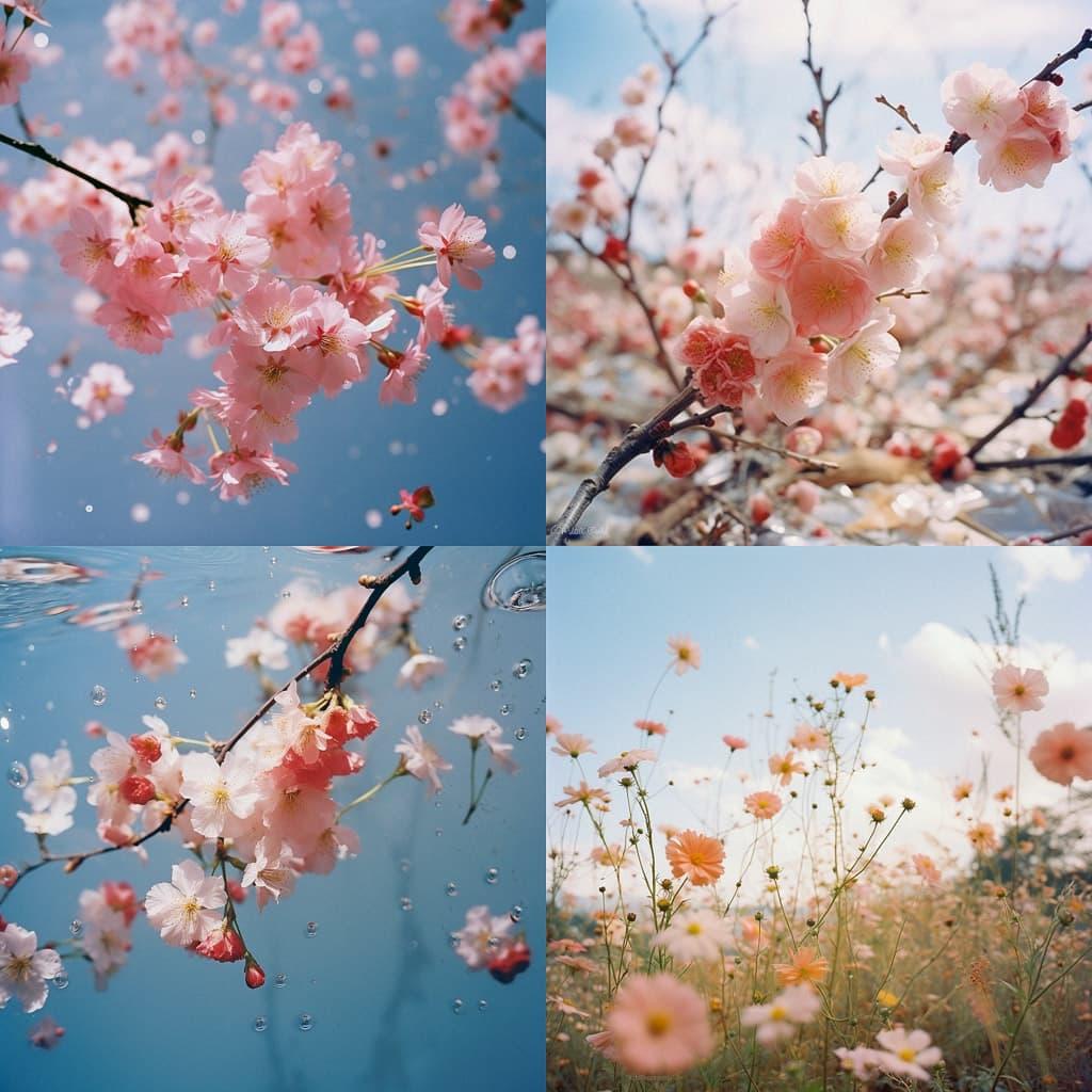 Rinko Kawauchi style, Midjourney V5.2, render 1 of 4