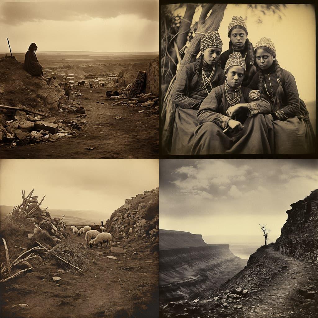 Roger Fenton style, Midjourney V5.2, render 1 of 4