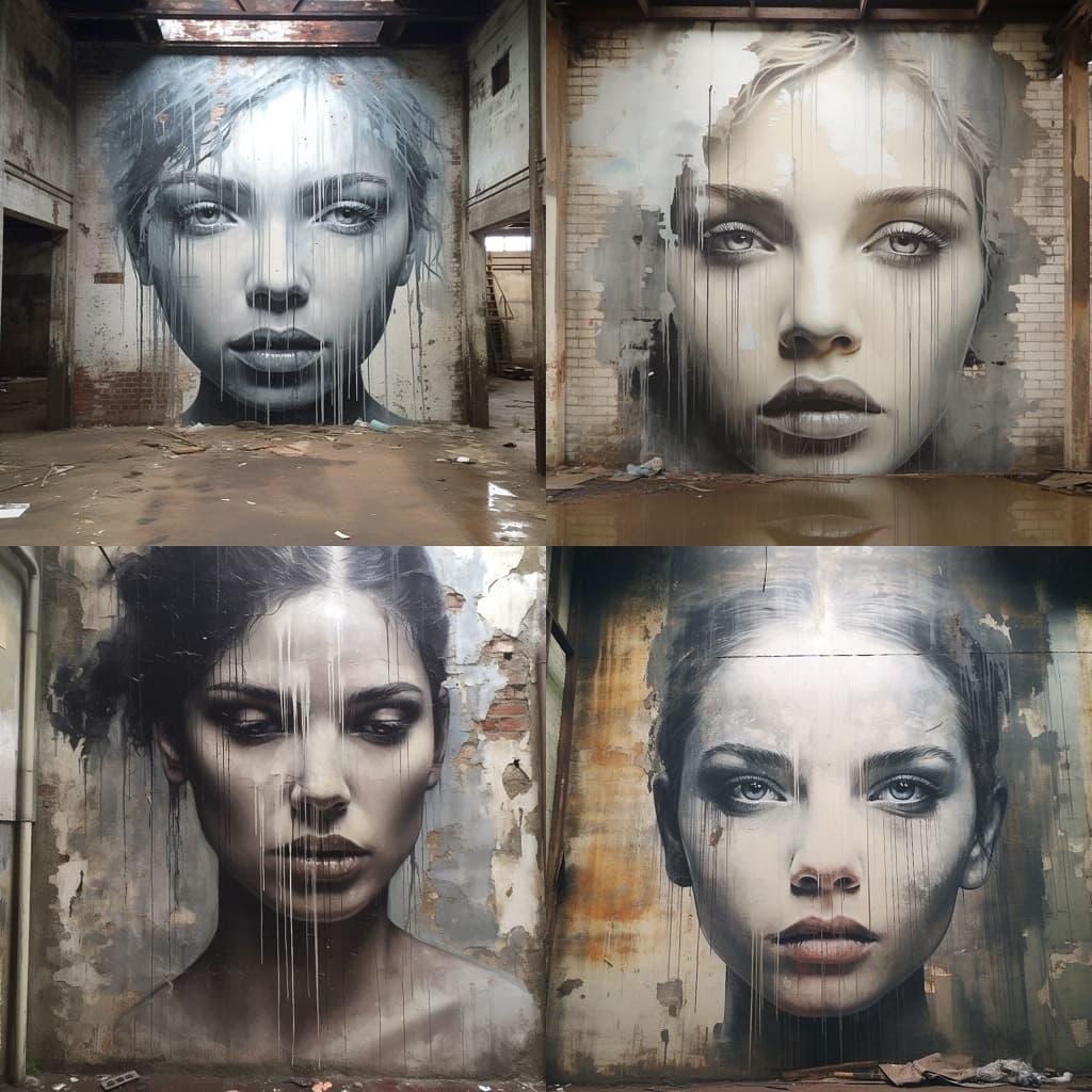 Rone style, Midjourney V5.2, render 1 of 4