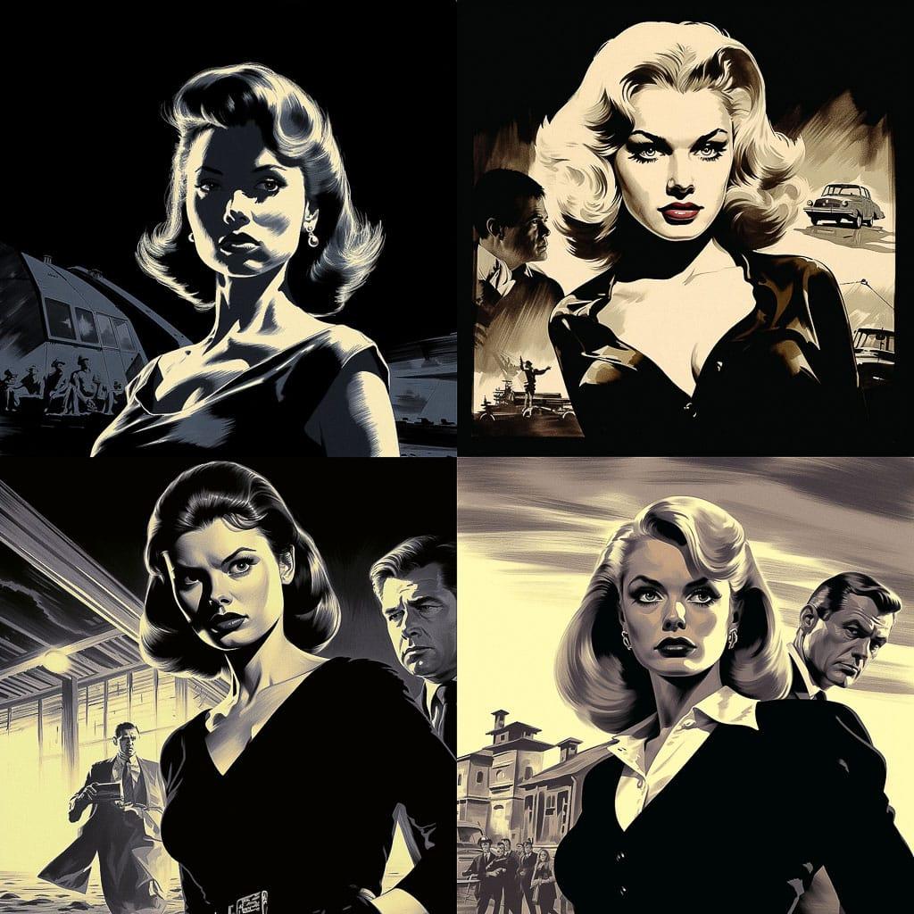 Russ Heath style, Midjourney V5.2, render 1 of 4
