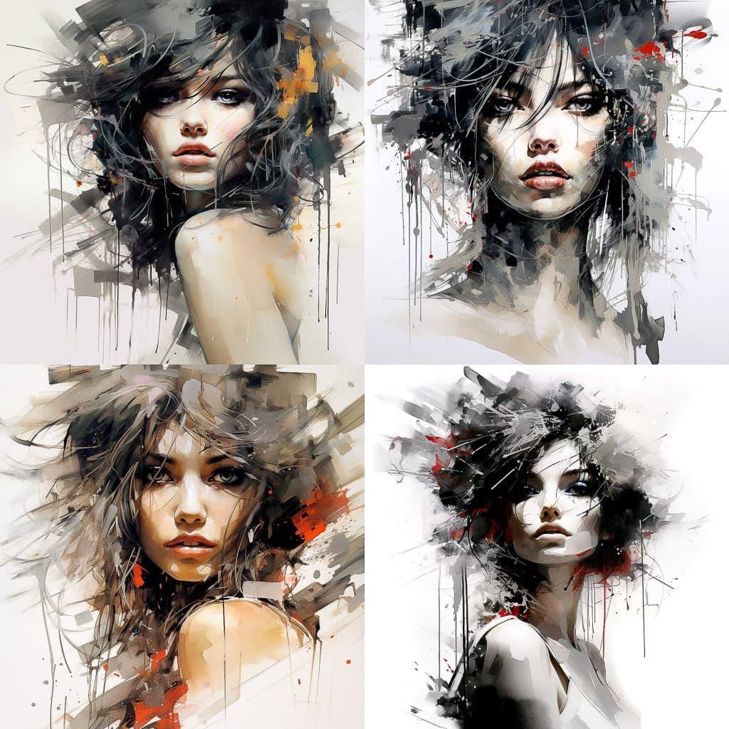 Russ Mills style, Midjourney V5.2, render 1 of 4