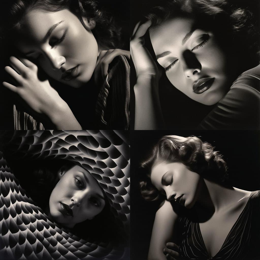 Ruth Bernhard style, Midjourney V5.2, render 1 of 4