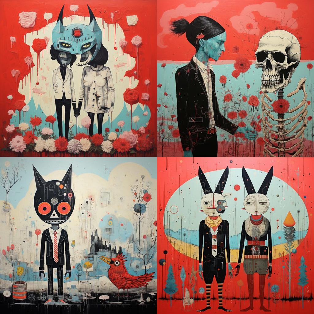 Saner style, Midjourney V5.2, render 1 of 4