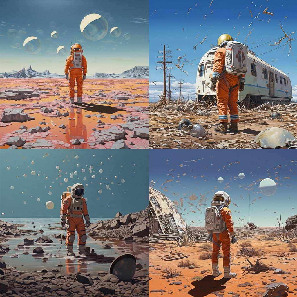 Scott Listfield style, Midjourney V5.2, render 1 of 4