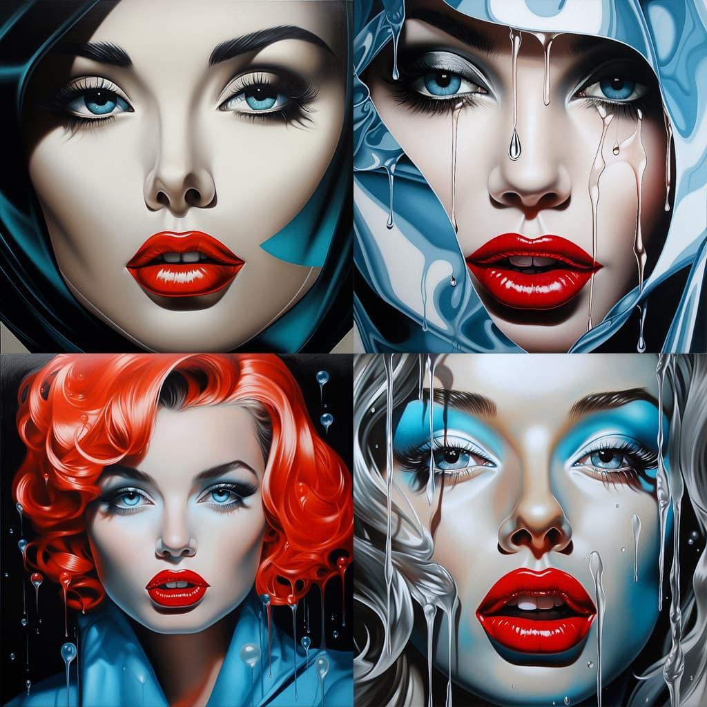 Scott Rohlfs style, Midjourney V5.2, render 1 of 4