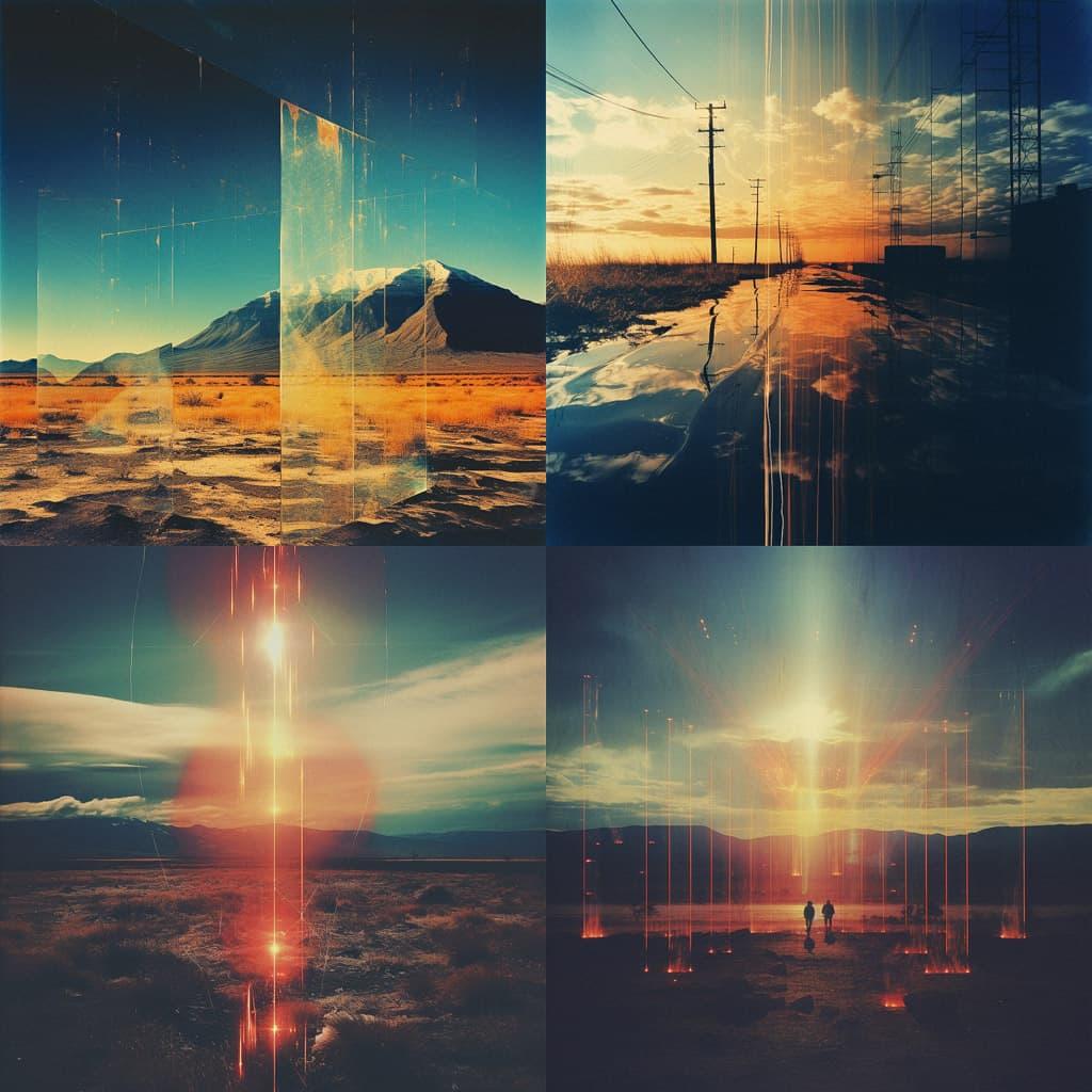 Solargram style, Midjourney V5.2, render 1 of 4