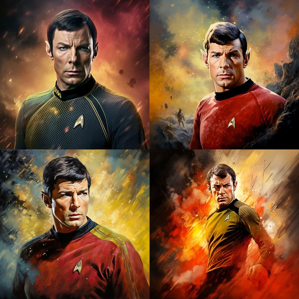 Star Trek style, Midjourney V5.2, render 1 of 4