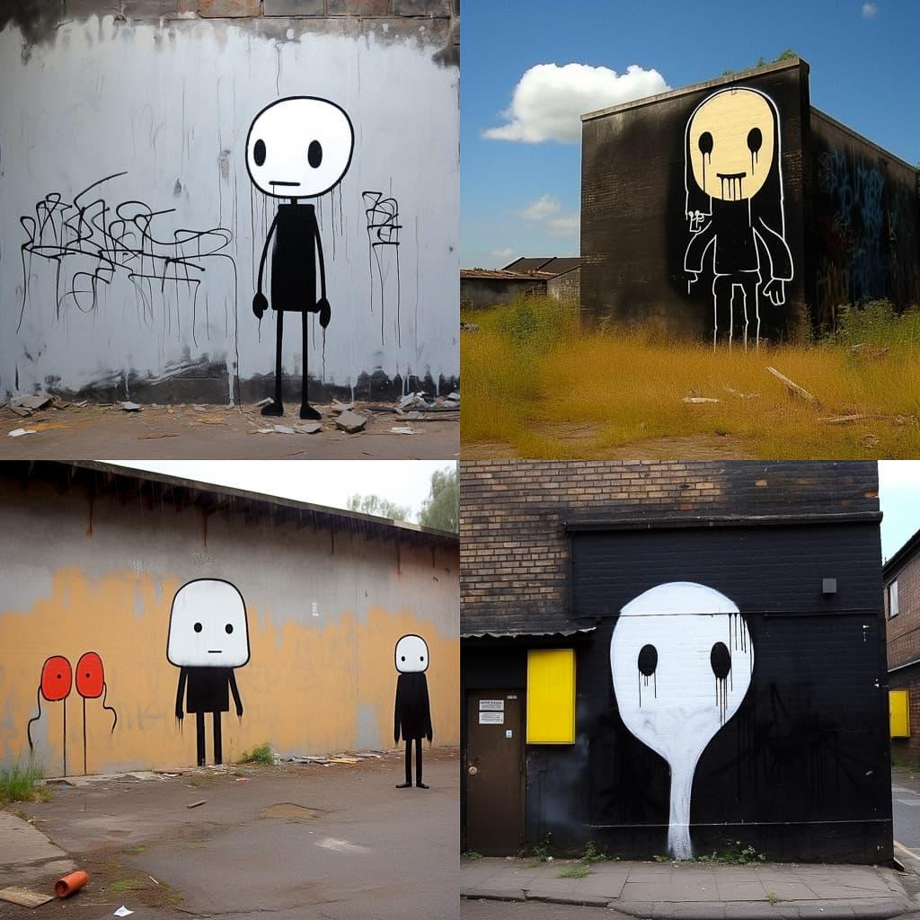 Stik style, Midjourney V5.2, render 1 of 4