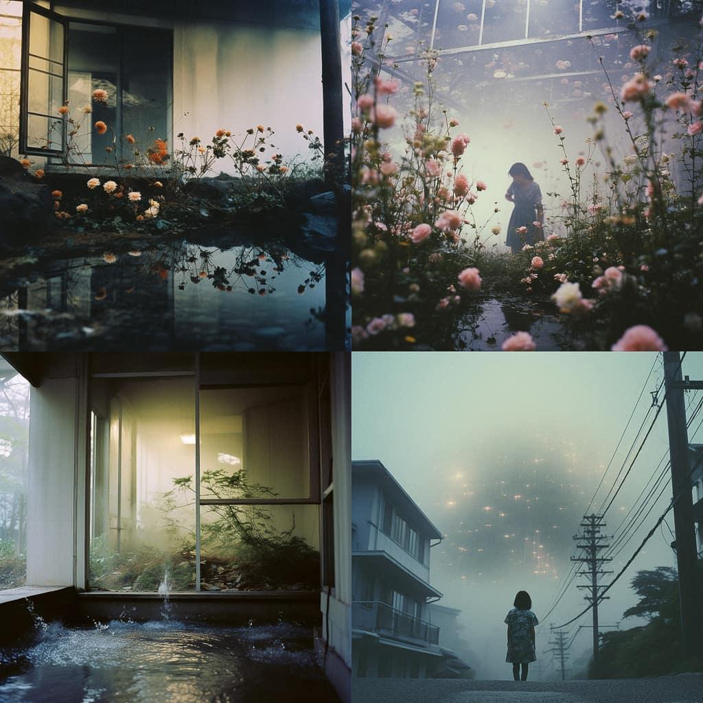 Takashi Homma style, Midjourney V5.2, render 1 of 4