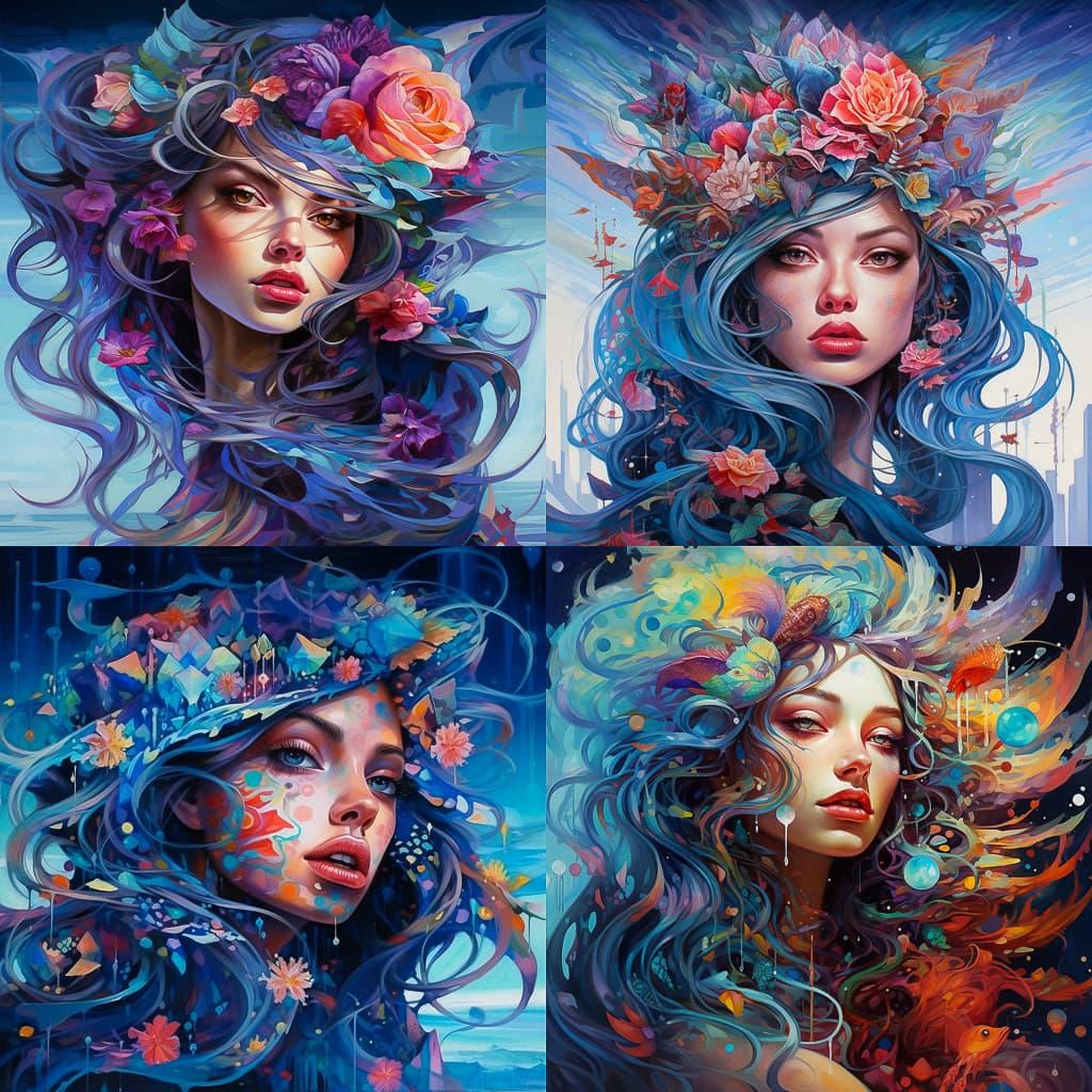Tanya Shatseva style, Midjourney V5.2, render 1 of 4