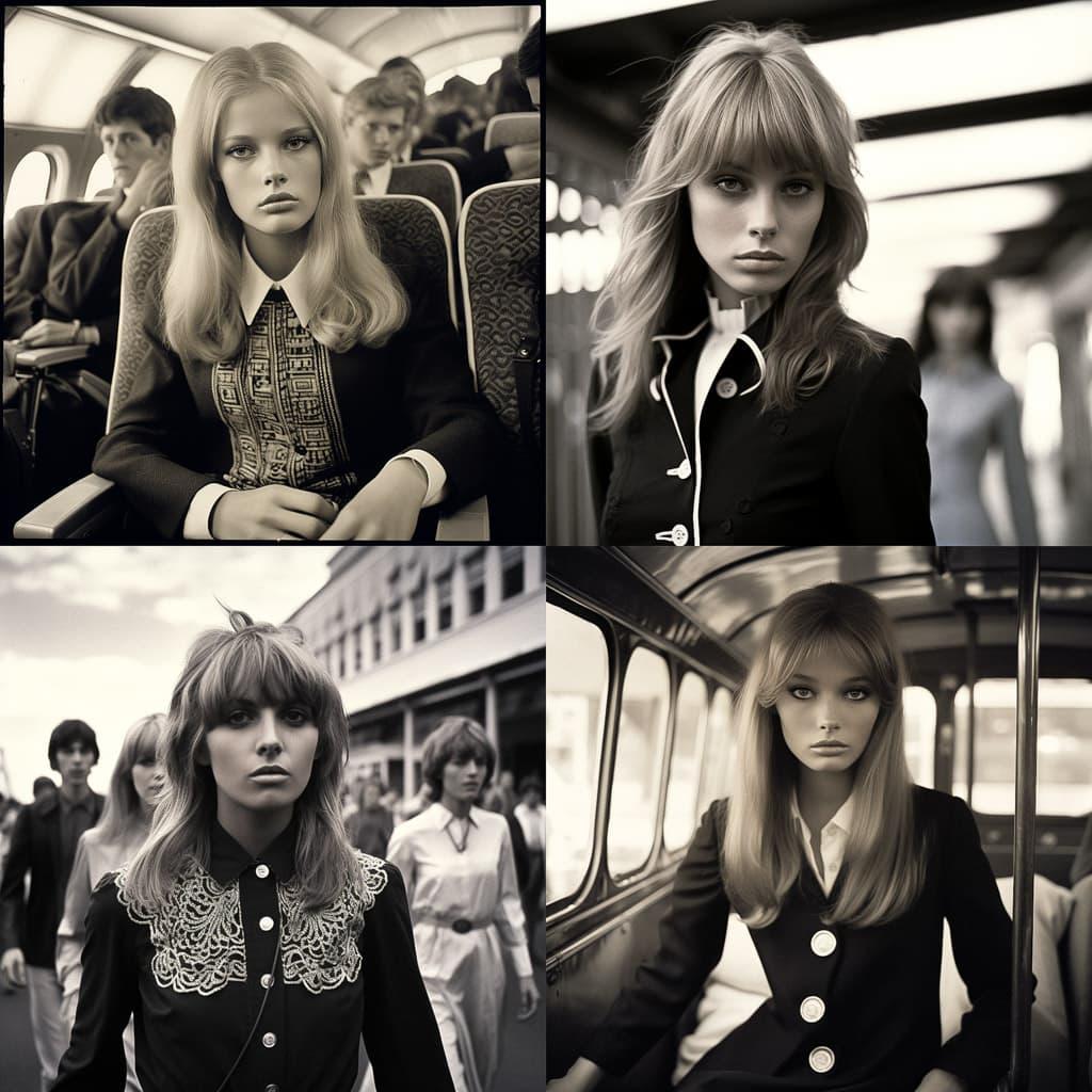Terry O'Neill style, Midjourney V5.2, render 1 of 4