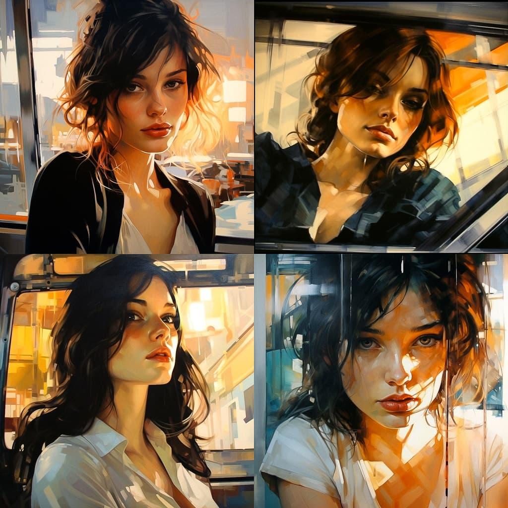 Thomas Saliot style, Midjourney V5.2, render 1 of 4