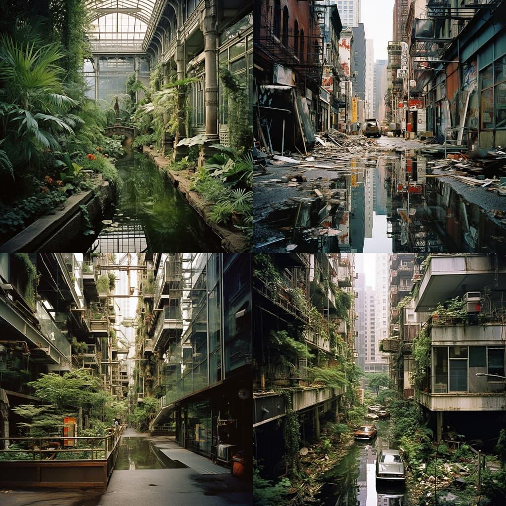 Thomas Struth style, Midjourney V5.2, render 1 of 4