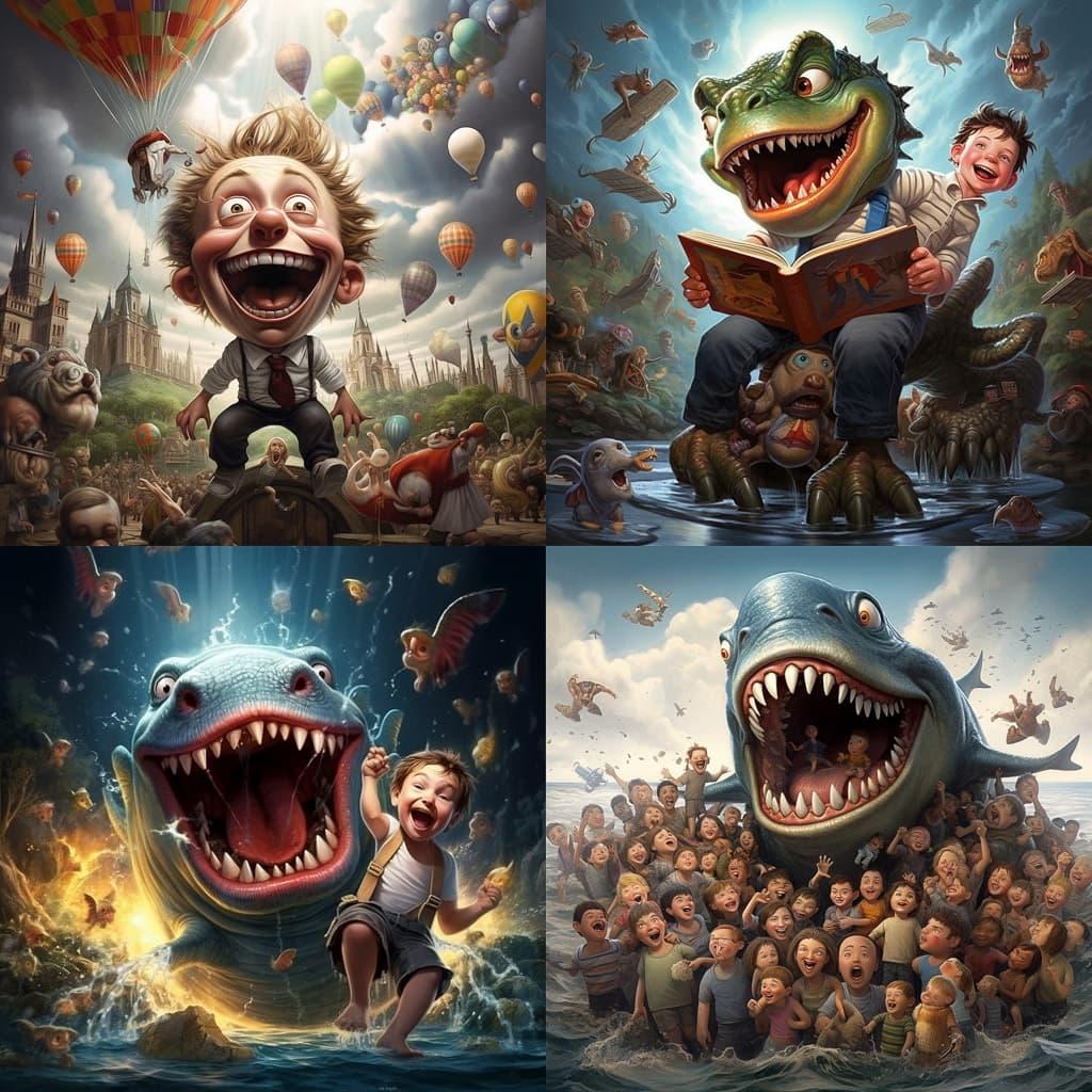 Tiago Hoisel style, Midjourney V5.2, render 1 of 4