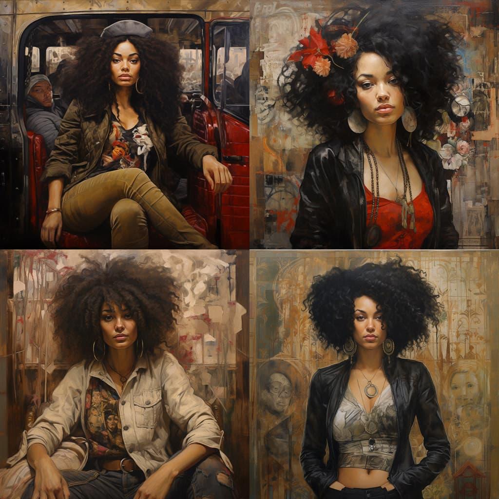 Tim Okamura style, Midjourney V5.2, render 1 of 4