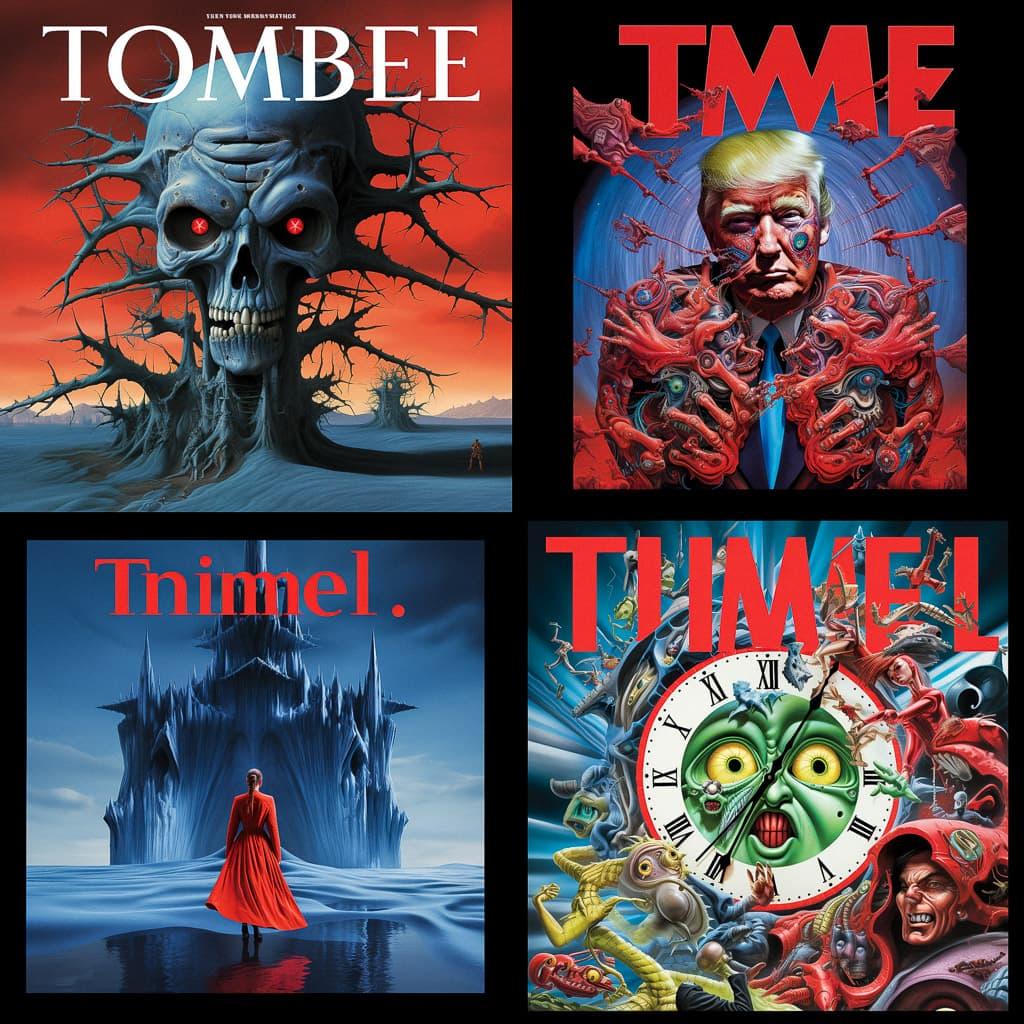 Time magazine style, Midjourney V5.2, render 1 of 4