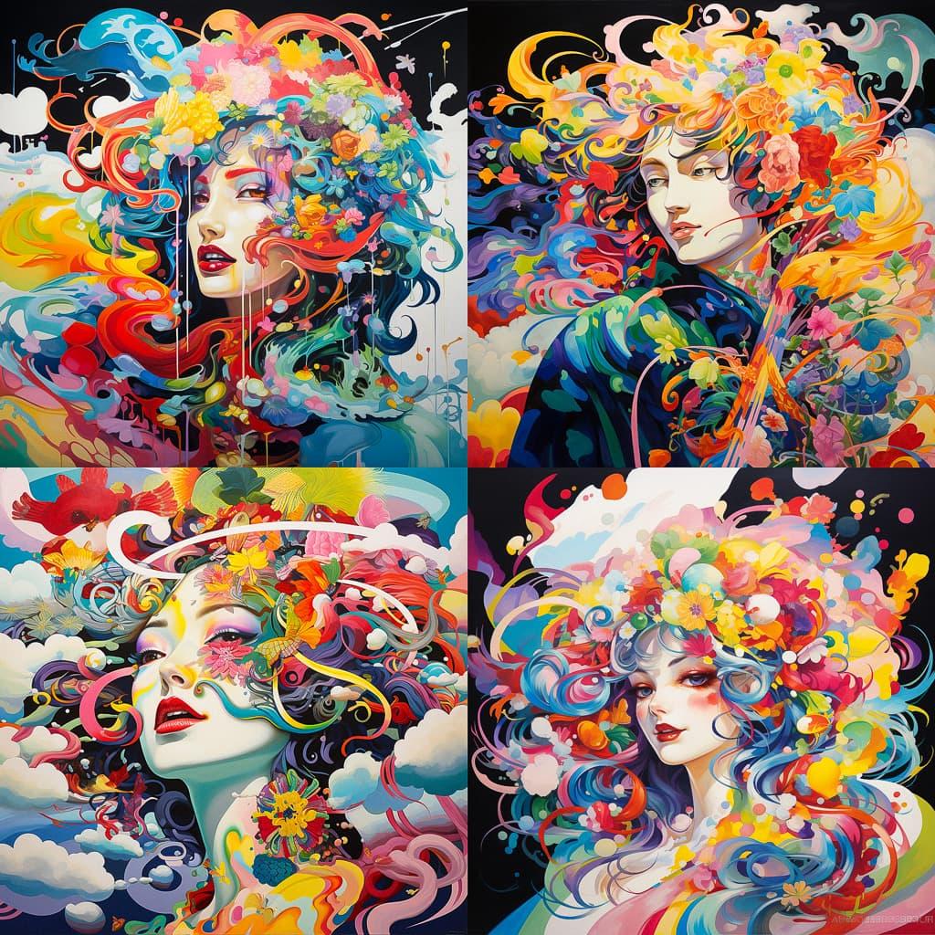 Tomokazu Matsuyama style, Midjourney V5.2, render 1 of 4