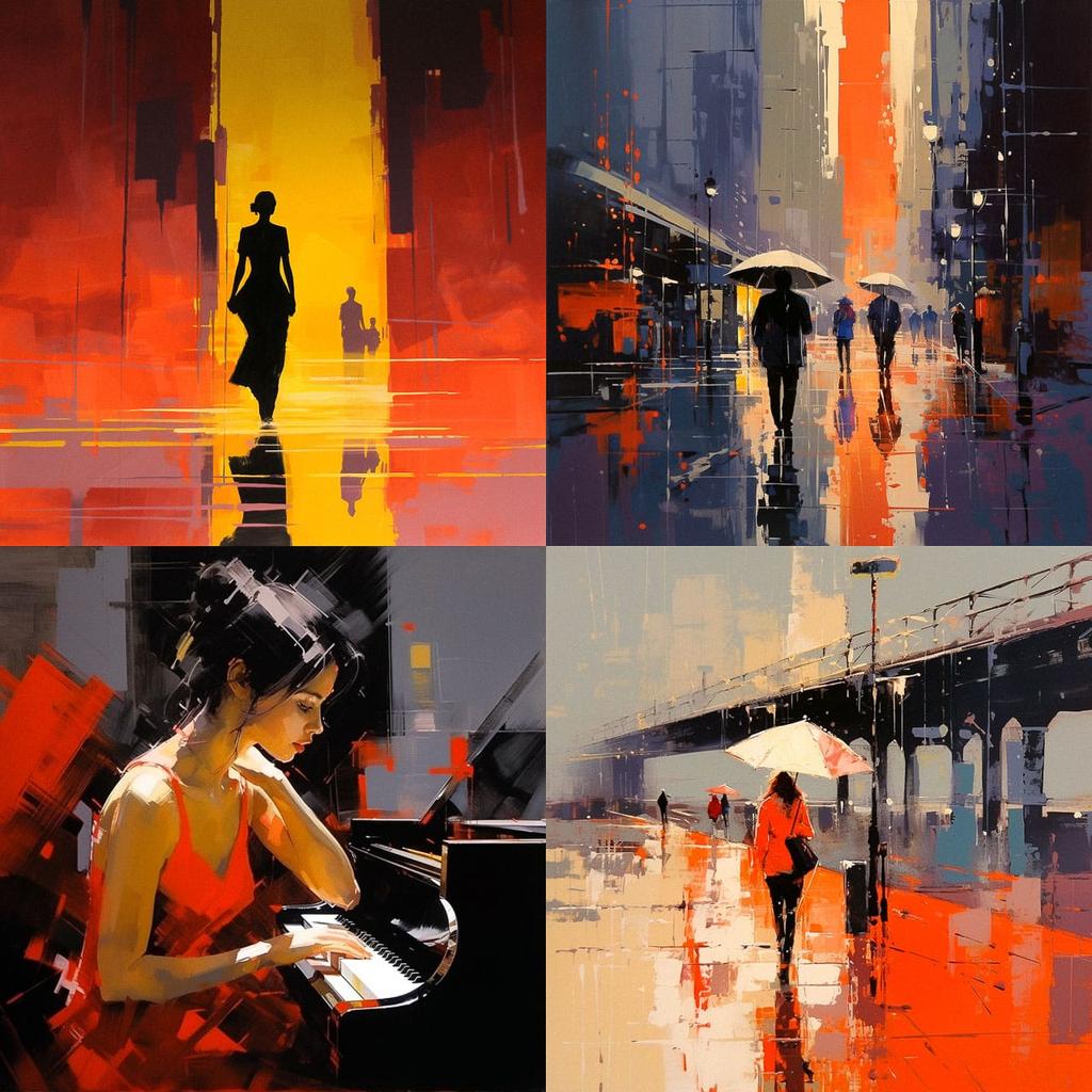 Tony Allain style, Midjourney V5.2, render 1 of 4