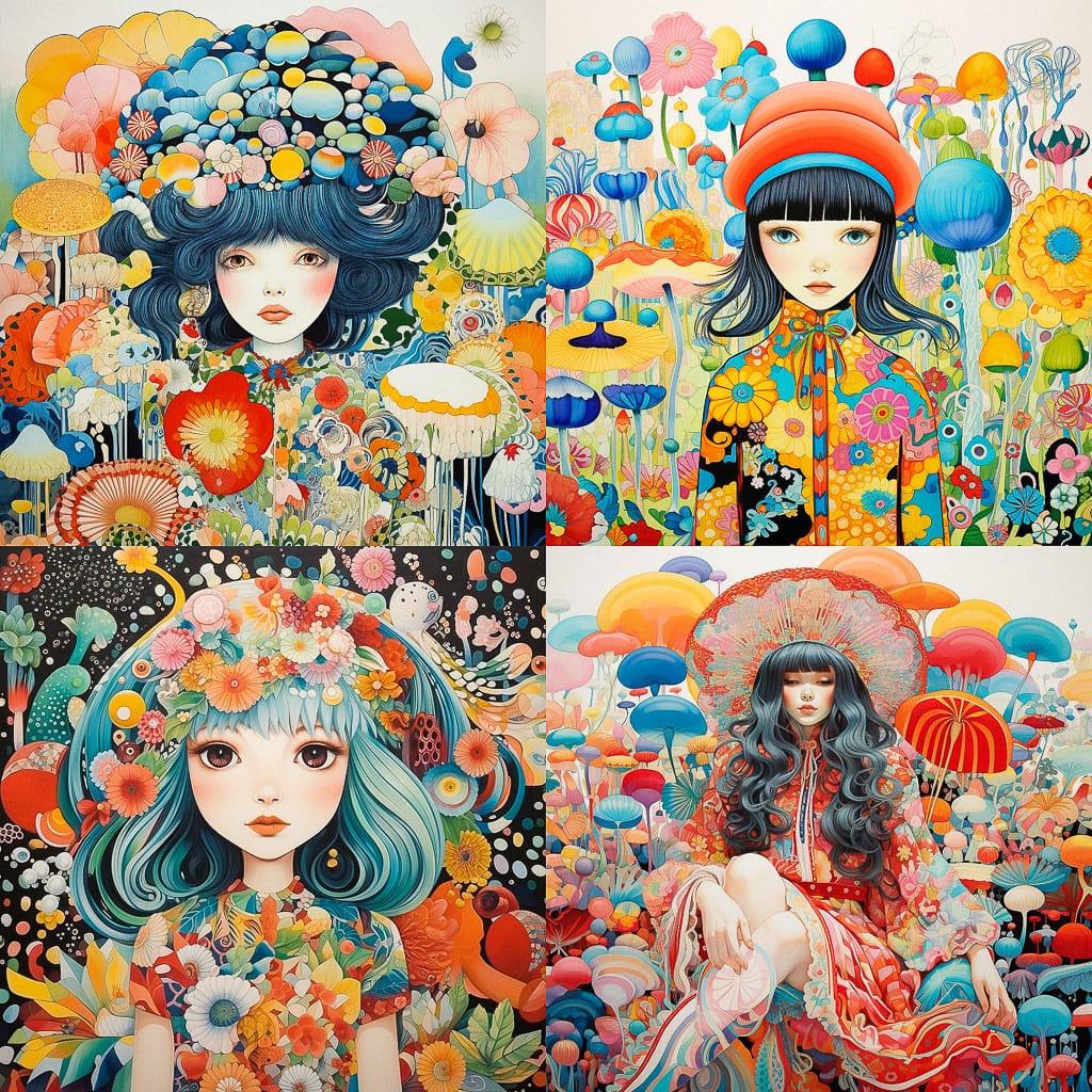 Tsumori Chisato style, Midjourney V5.2, render 1 of 4