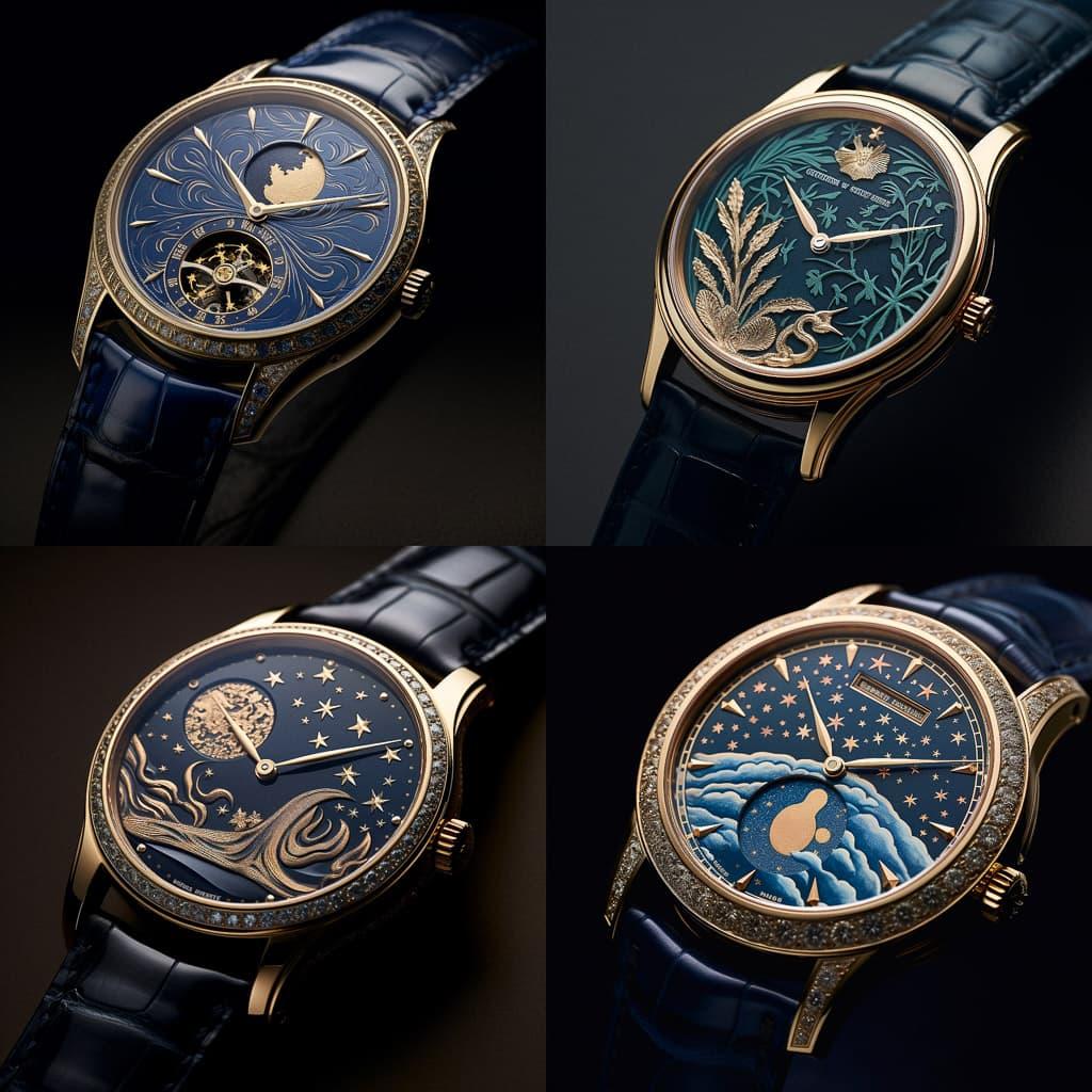 Vacheron Constantin style, Midjourney V5.2, render 1 of 4