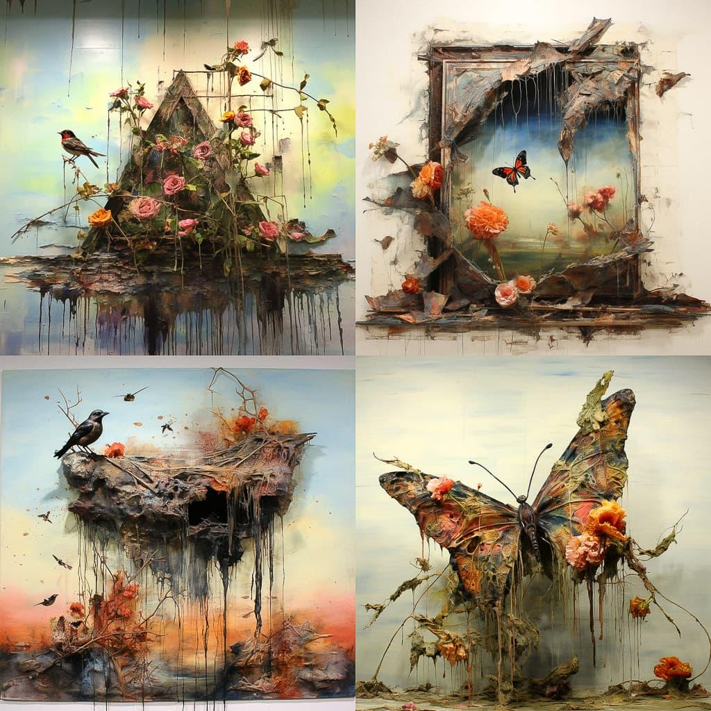 Valerie Hegarty style, Midjourney V5.2, render 1 of 4