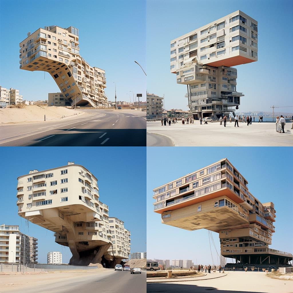 Victor Enrich style, Midjourney V5.2, render 1 of 4