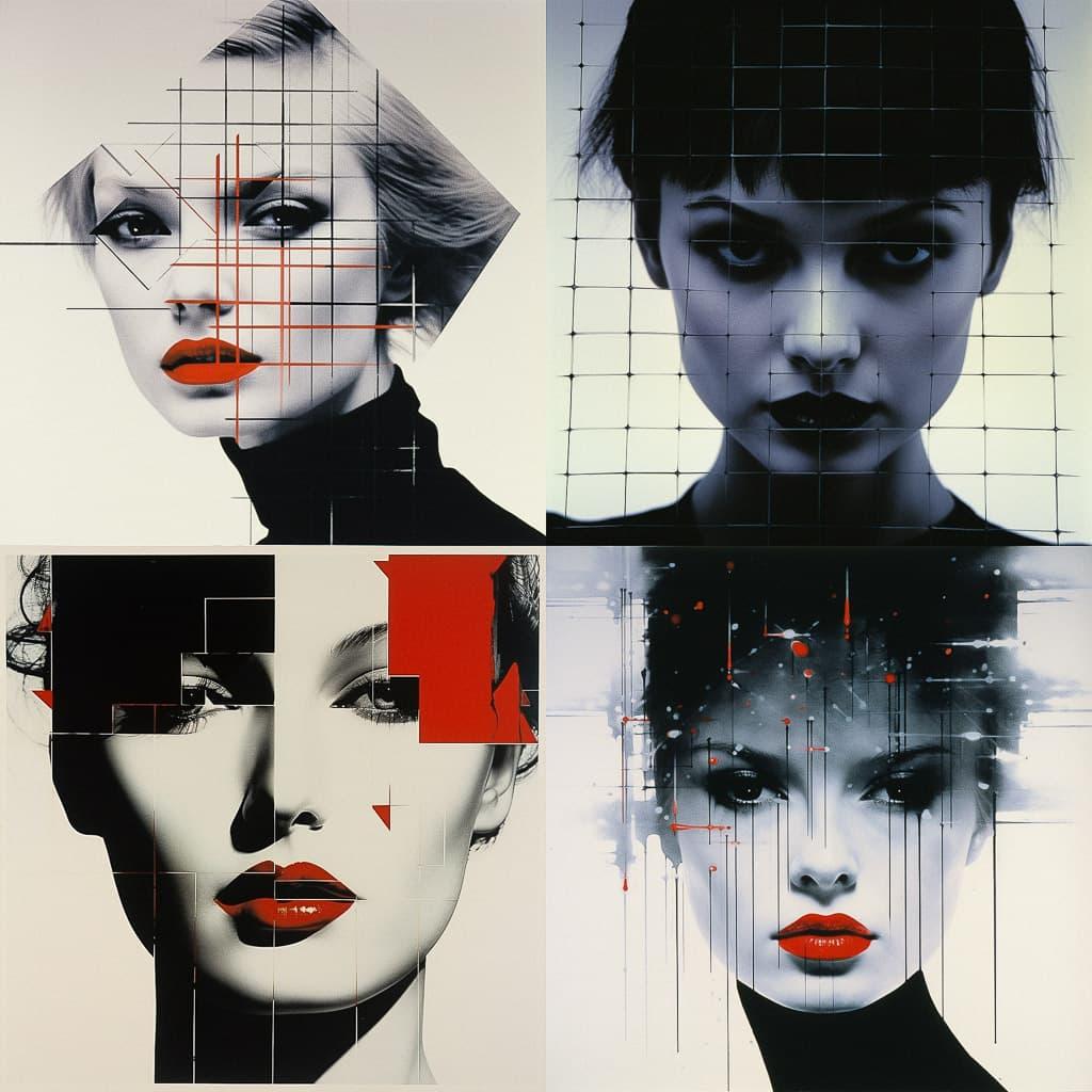Wolfgang Weingart style, Midjourney V5.2, render 1 of 4
