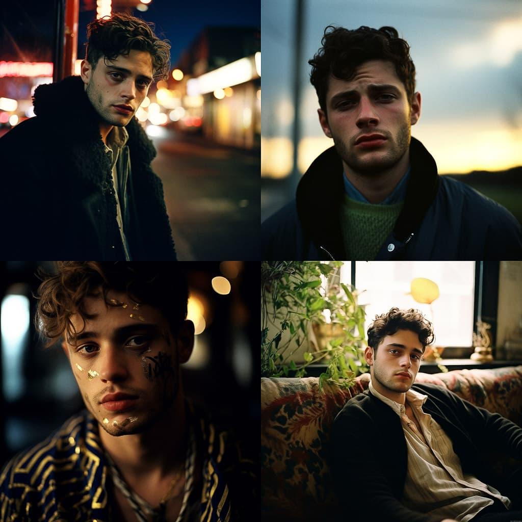 Xavier Dolan style, Midjourney V5.2, render 1 of 4