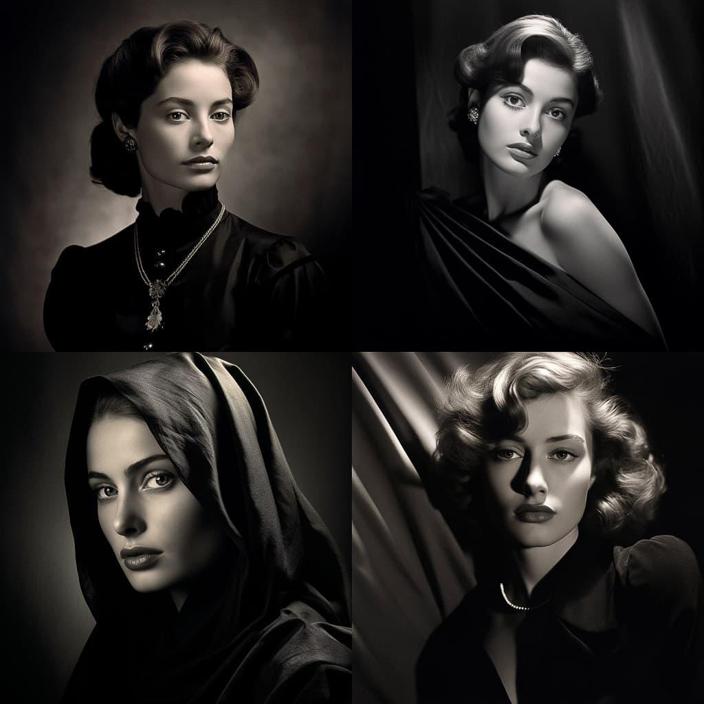 Yousuf Karsh style, Midjourney V5.2, render 1 of 4