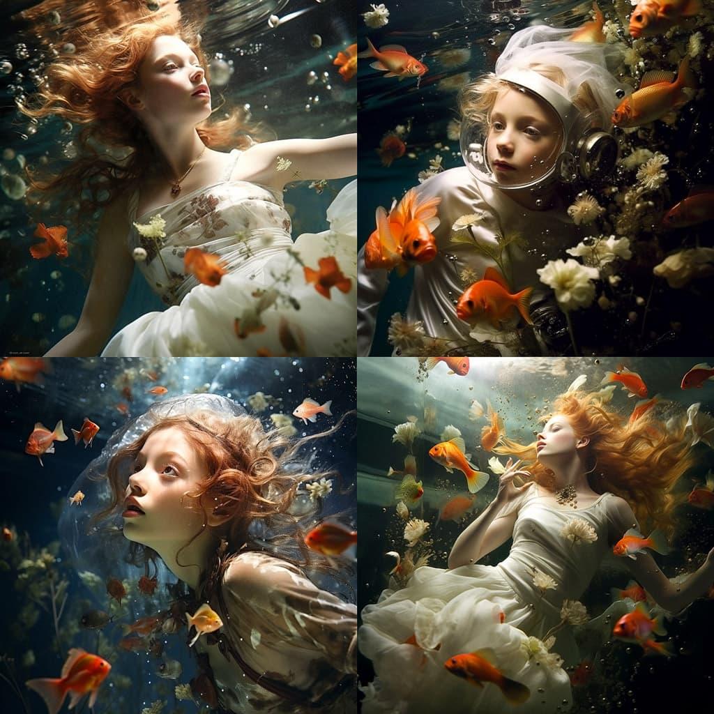 Zena Holloway style, Midjourney V5.2, render 1 of 4