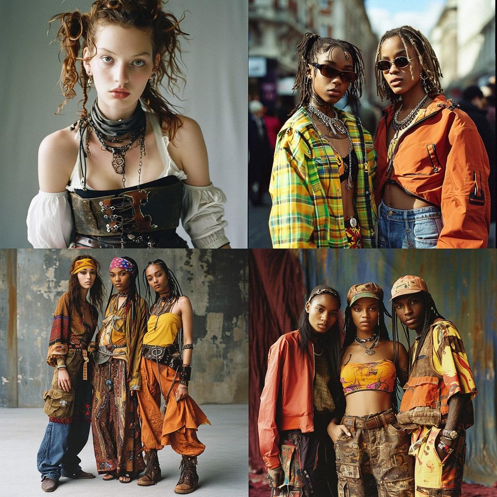 2000s fashion style, Midjourney V6, render 1 of 4