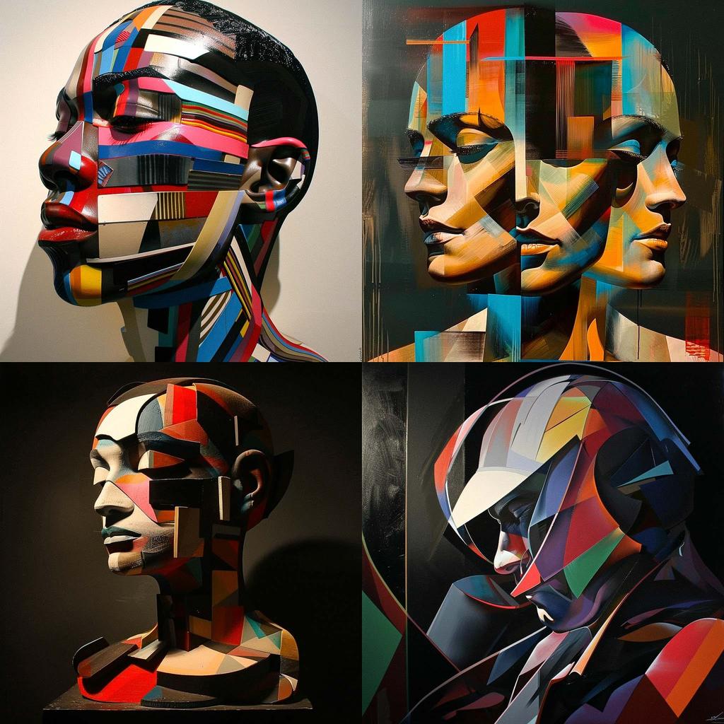 Adam Neate style, Midjourney V6, render 1 of 4