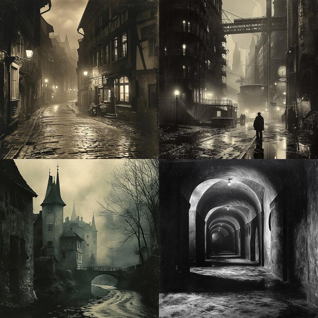Adolf Fassbender style, Midjourney V6, render 1 of 4