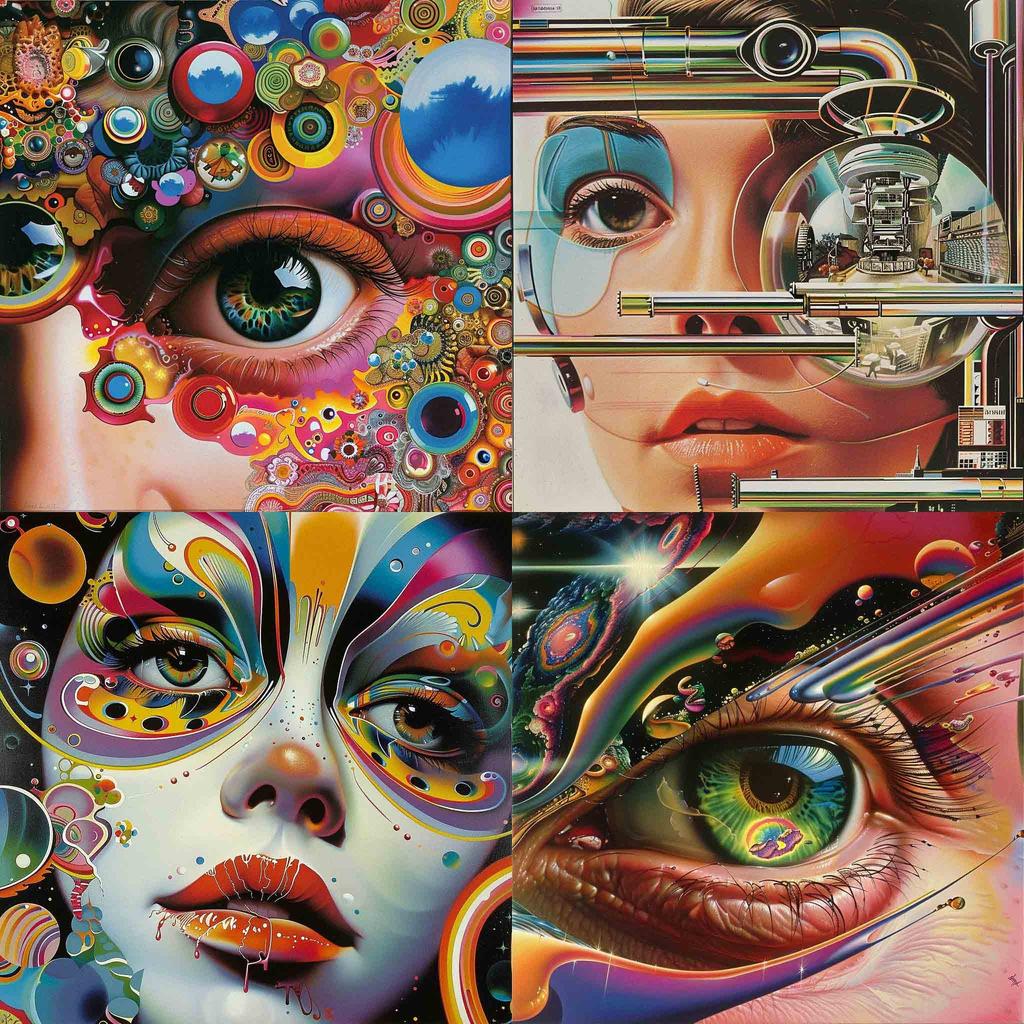 Alan Aldridge style, Midjourney V6, render 1 of 4