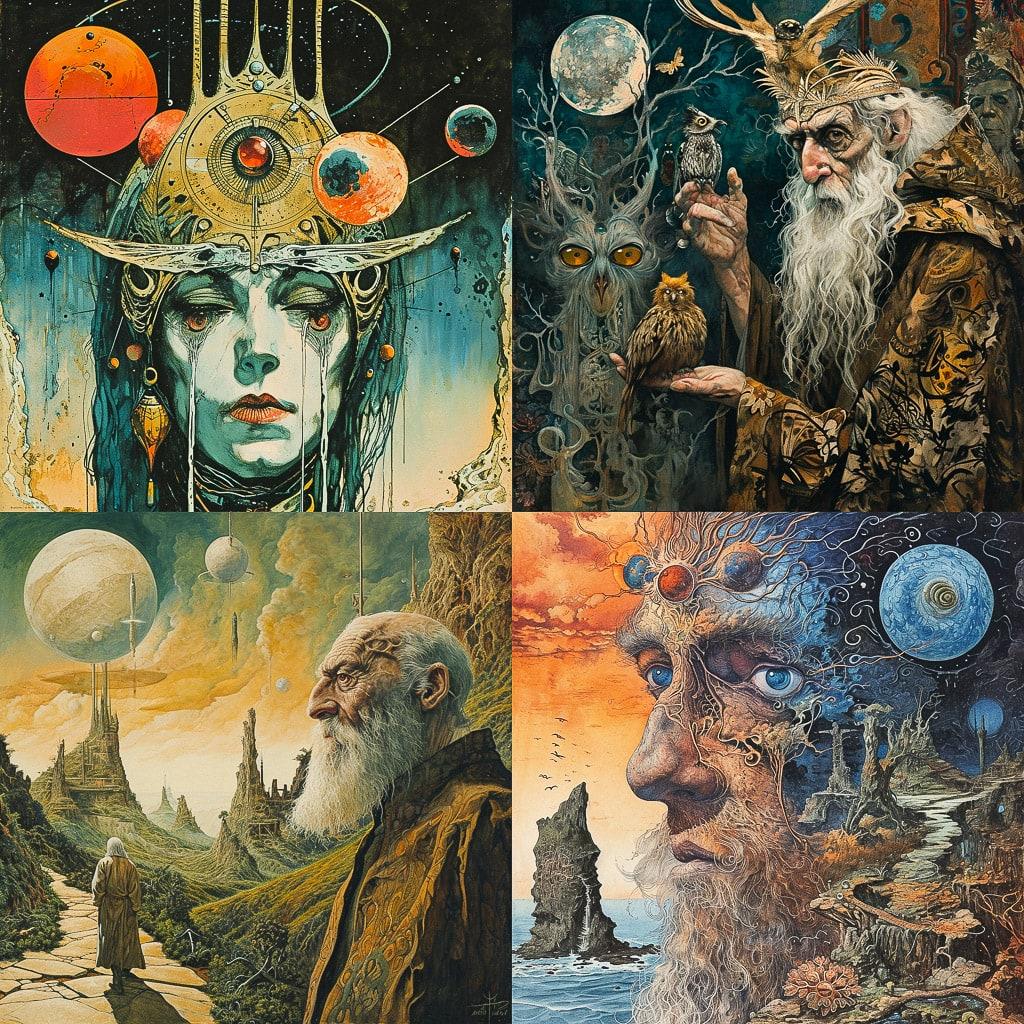 Alan Moore style, Midjourney V6, render 1 of 4