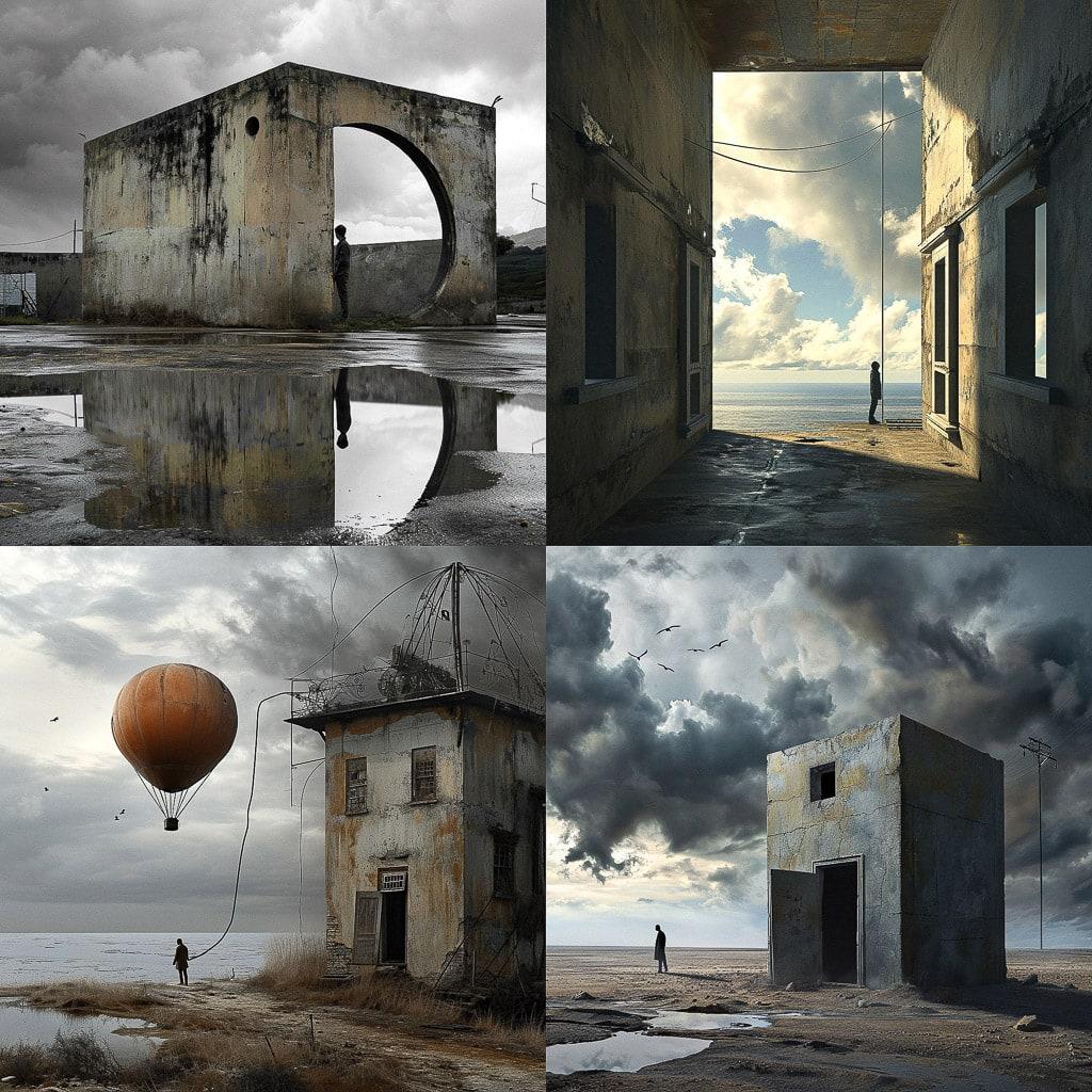 Alastair Magnaldo style, Midjourney V6, render 1 of 4