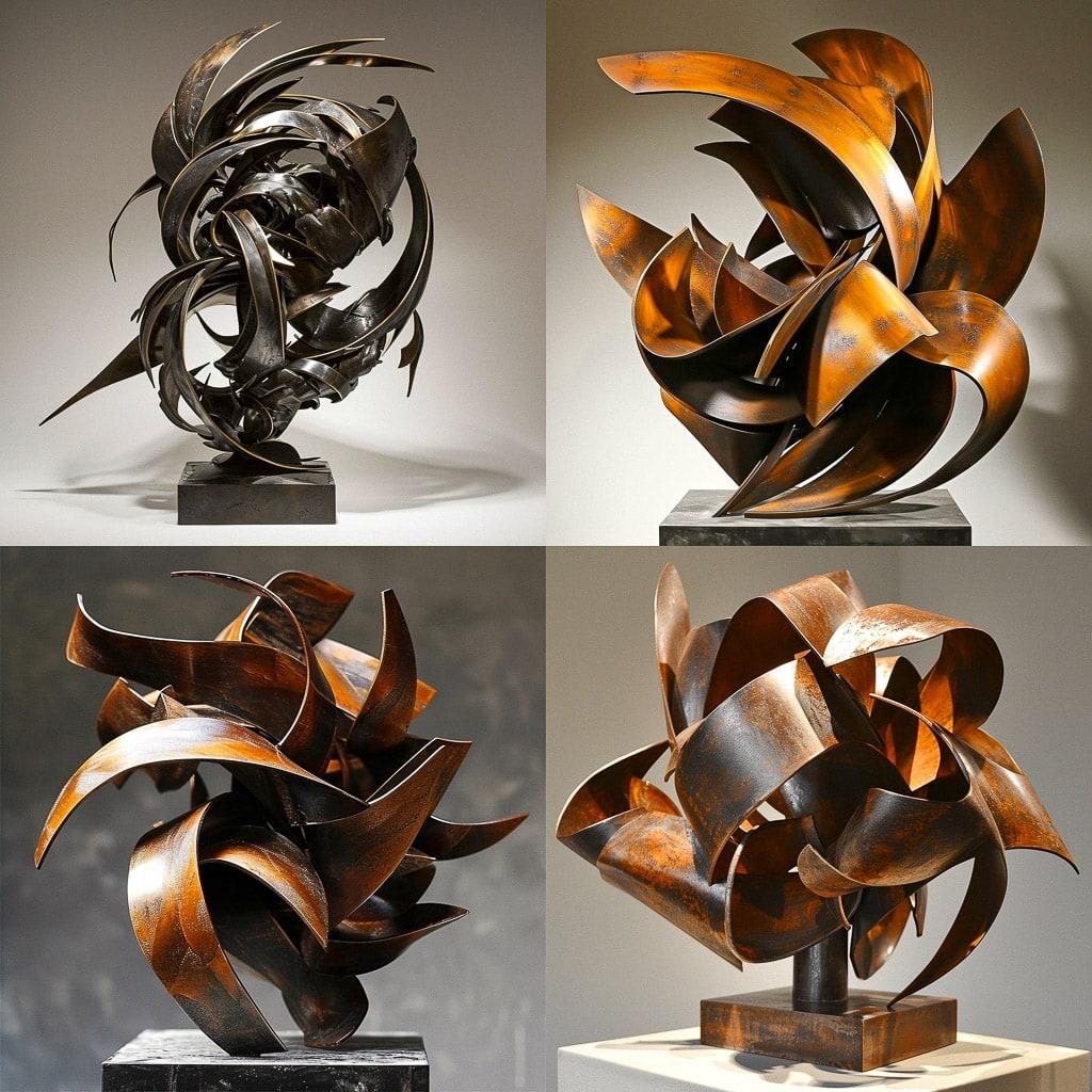 Albert Paley style, Midjourney V6, render 1 of 4