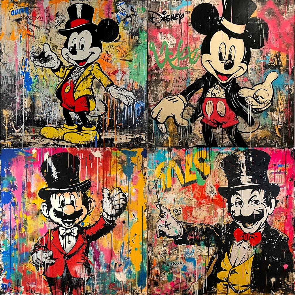 Alec Monopoly style, Midjourney V6, render 1 of 4