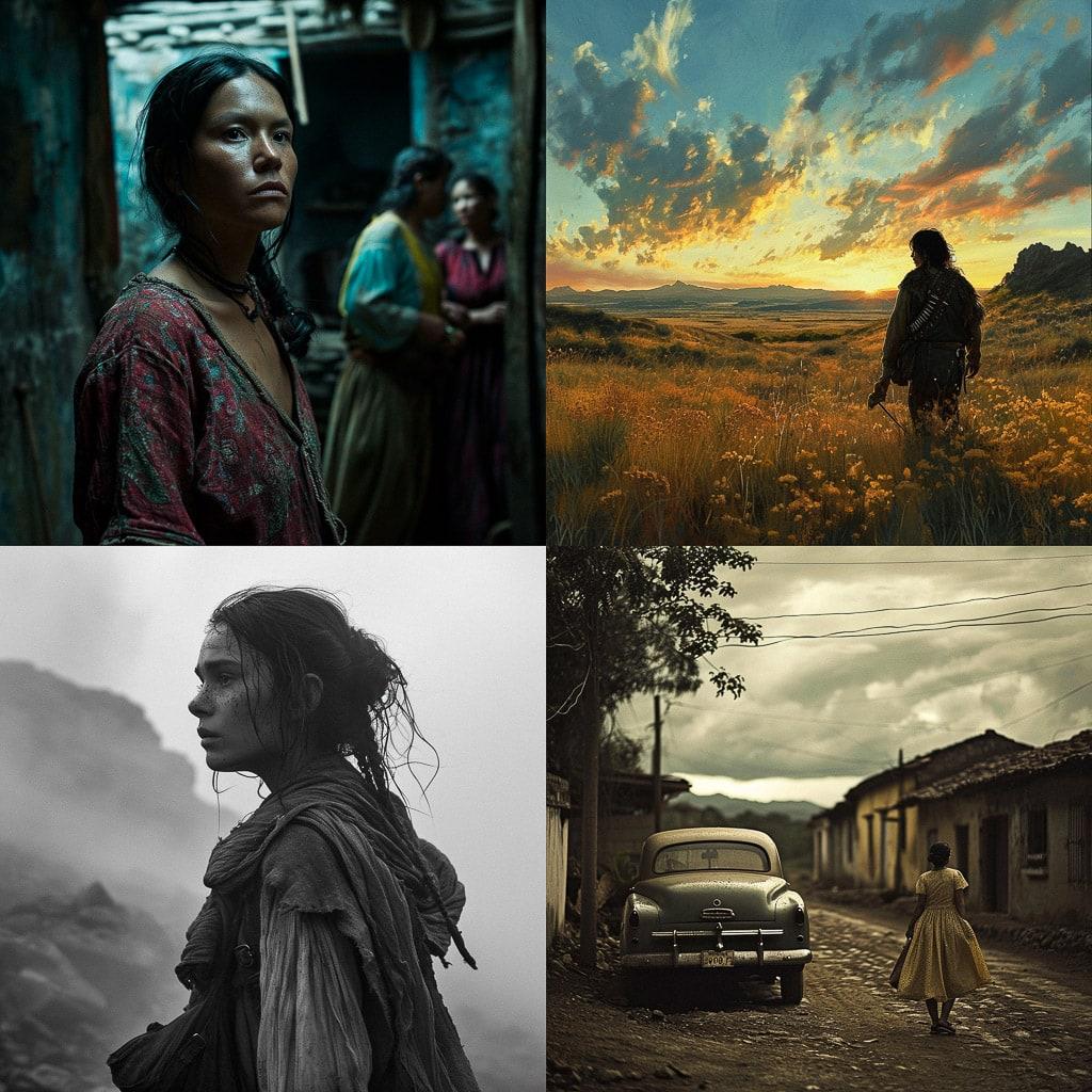 Alejandro Gonzalez Inarritu style, Midjourney V6, render 1 of 4