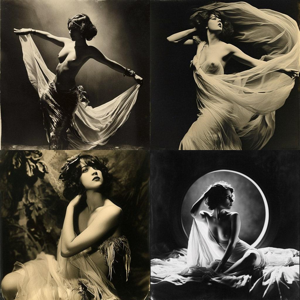 Alfred Cheney Johnston style, Midjourney V6, render 1 of 4