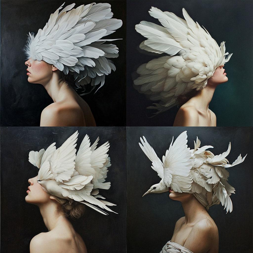 Amy Judd style, Midjourney V6, render 1 of 4
