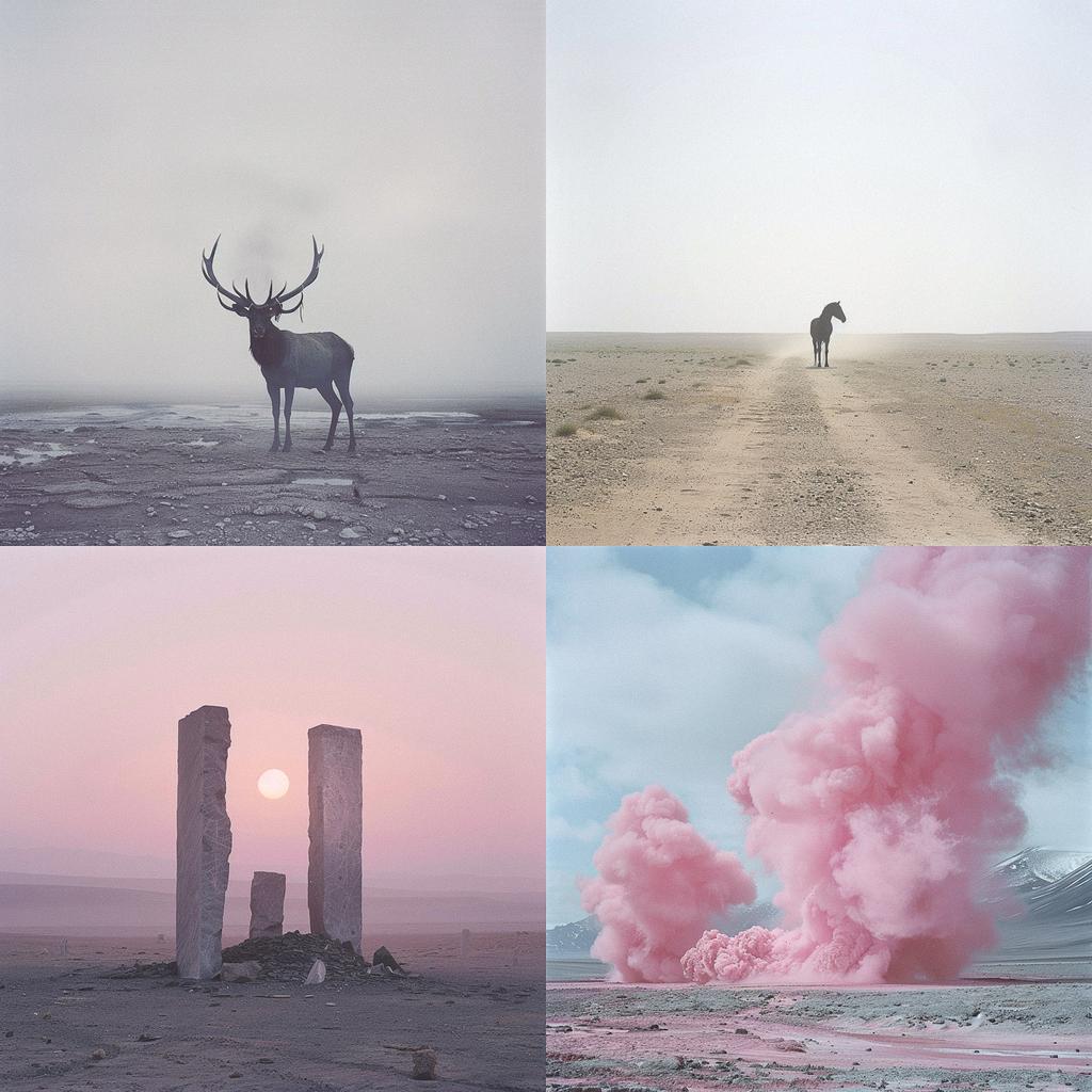 Andrea Galvani style, Midjourney V6, render 1 of 4
