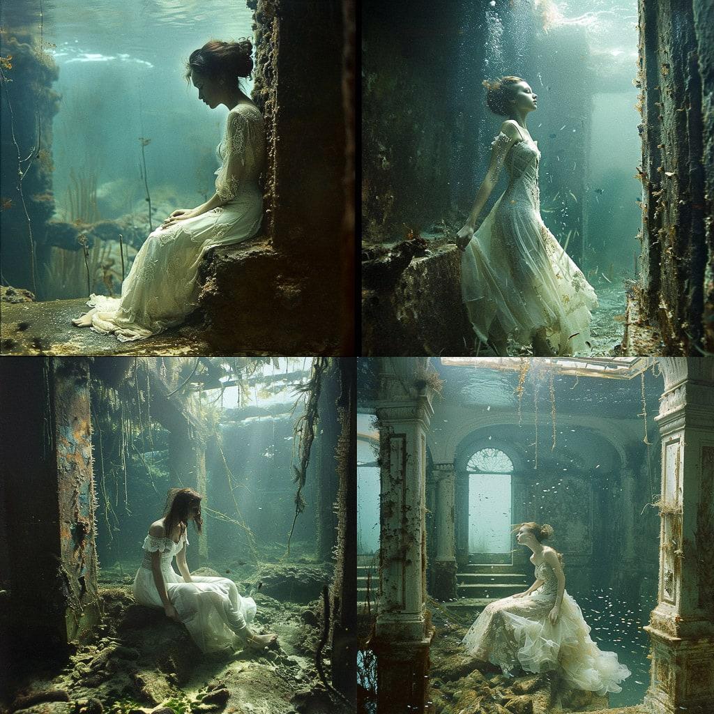 Andreas Franke style, Midjourney V6, render 1 of 4